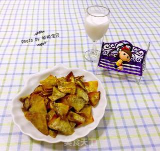 Homemade Roasted Potato Chips recipe