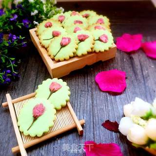 #长帝e•bake Internet Oven of Cherry Blossom Cookies# recipe