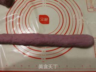 Creamy Purple Sweet Potato Rose Roll recipe