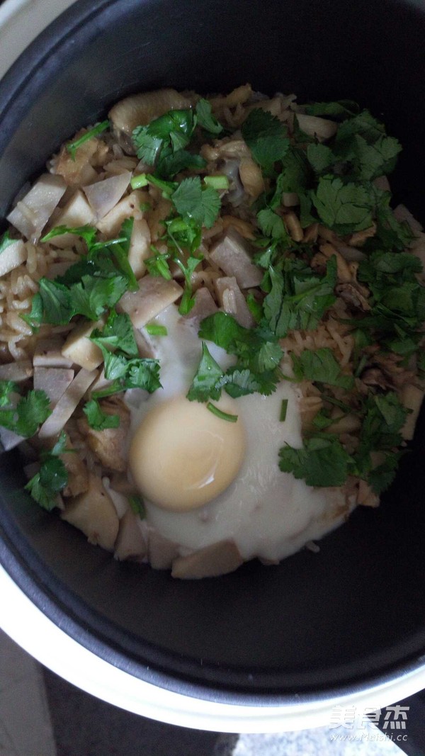 Taro Chicken Nuggets Stuffed Rice recipe