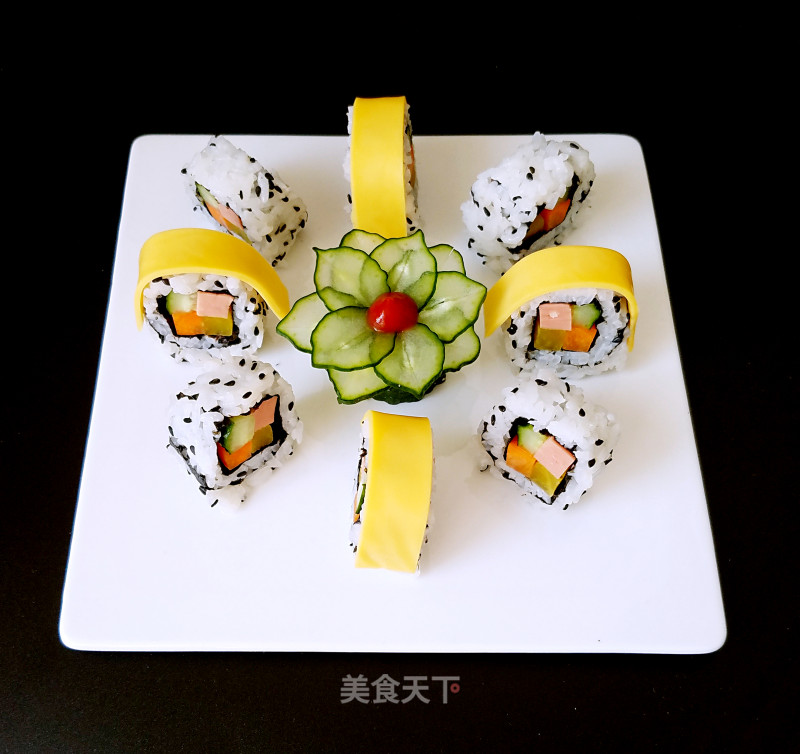 Square Reverse Roll Sushi recipe