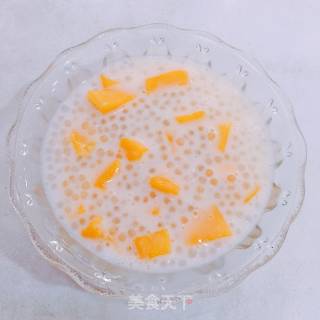 Milk Mango Sago recipe