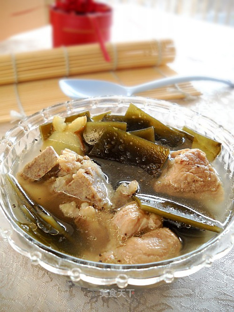 Seaweed Stewed Pork Bones recipe