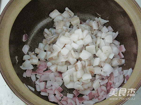 Onion Squid Stewed Rice recipe