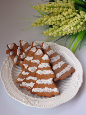 Ginger Candy Christmas Tree Cookies recipe