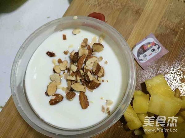 Almond Pineapple Yogurt recipe