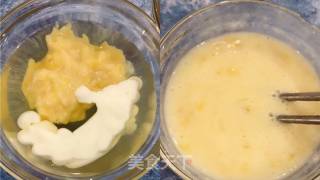 Two-color Banana Yogurt Omelet recipe