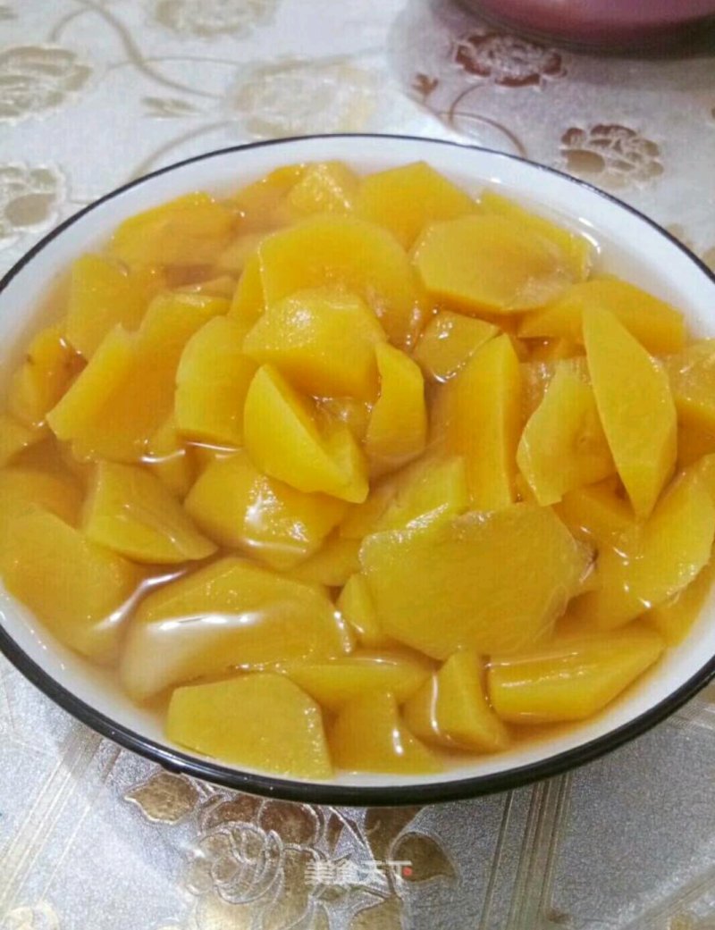 Canned Yellow Peach recipe