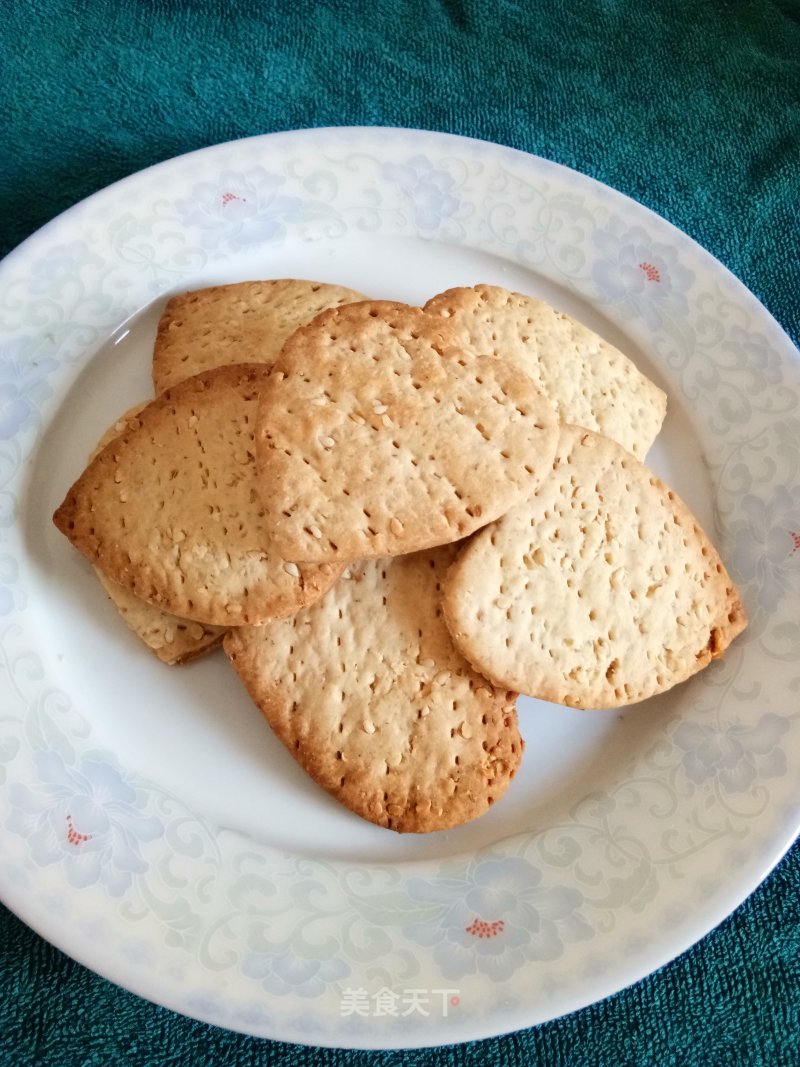 #炉美食#cumin Sesame Crisps recipe