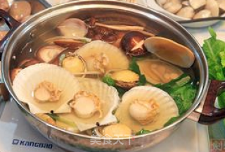 Fresh Scallop Hot Pot recipe