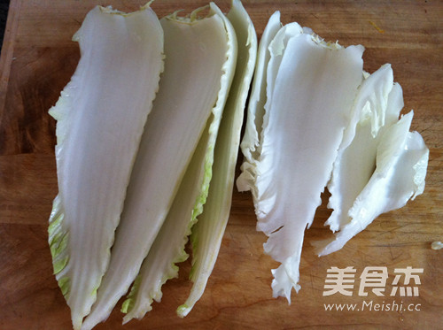 Vegetarian Stir-fried Cabbage Stems recipe