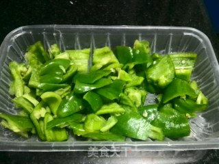 Scrambled Eggs with Green Peppers recipe