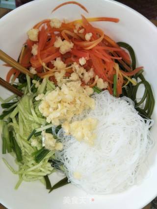 Vegetarian Seasoned Three Silks recipe