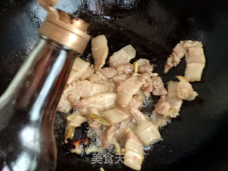 Stir-fried Pleurotus Eryngii with Pork Belly recipe