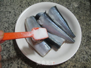 Steamed Saury recipe