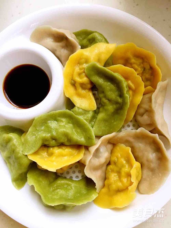 Colorful Dumplings recipe