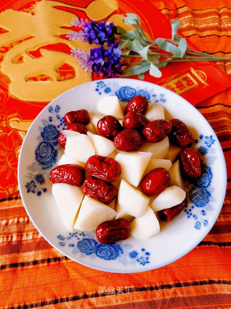 Rock Sugar Red Date Yam recipe