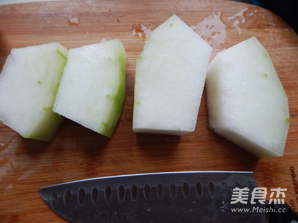 Stir-fried Winter Melon Strips with Soy Sauce recipe