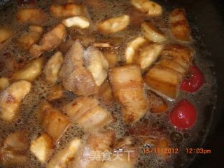 Braised Pork with Water Chestnut recipe