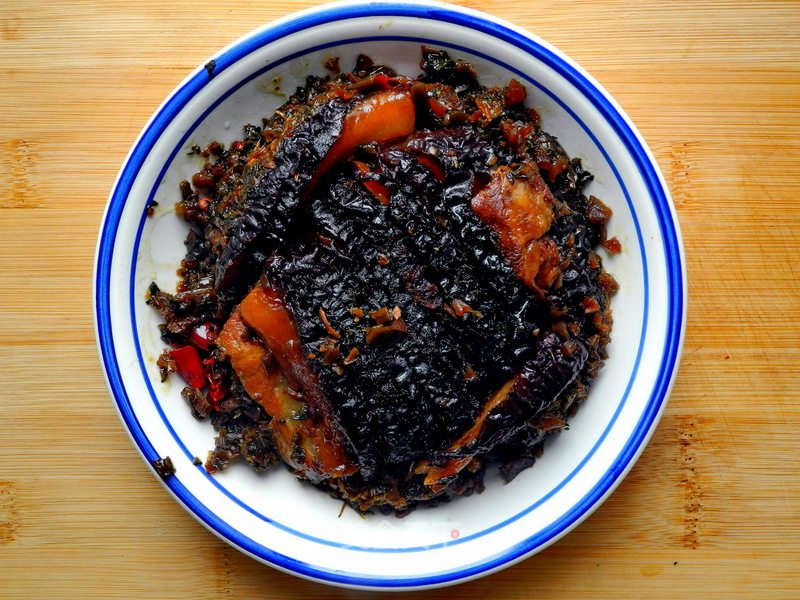 Sichuan-style Salted Vegetable Meat recipe