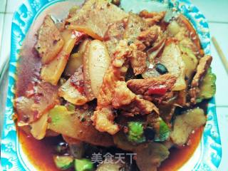 Spicy Stir-fried Lamb recipe