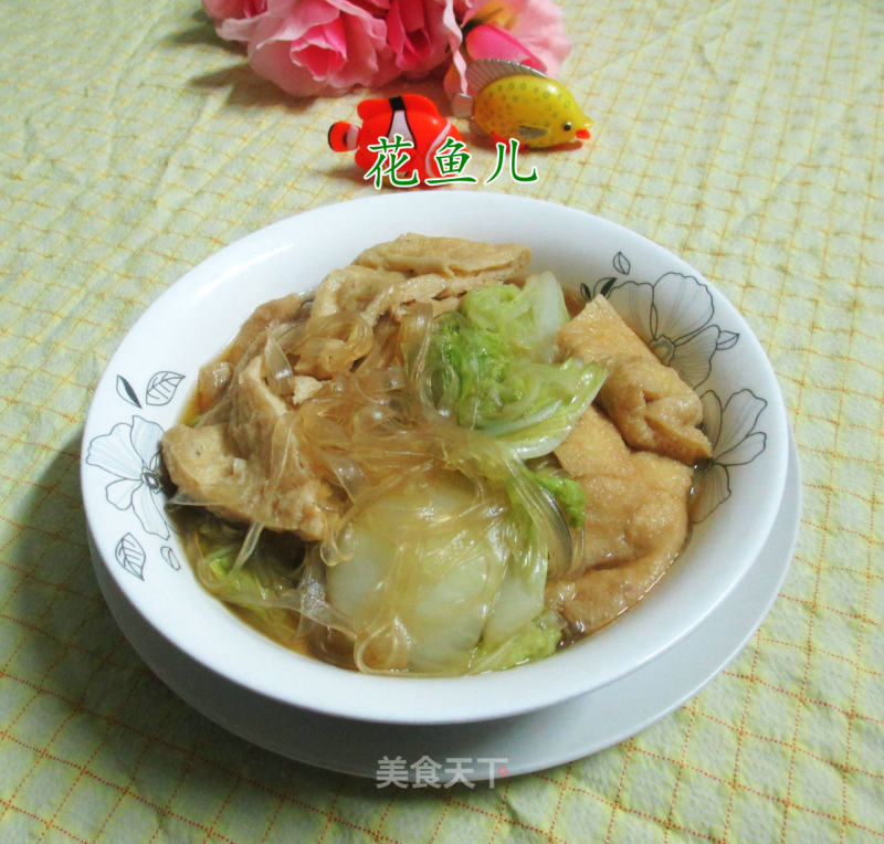 Big You Fang Chinese Cabbage Boiled Wide Noodles recipe