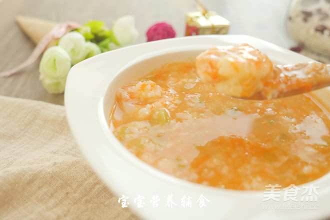 Celery and Shrimp Congee recipe