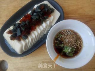 Chilled Preserved Egg Tofu recipe