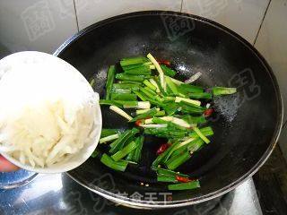 Crispy Spicy Cabbage Stem recipe