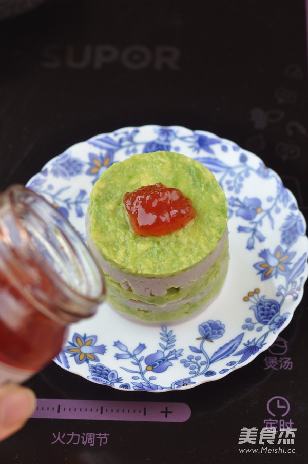 Avocado Taro Tart recipe