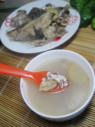 Big Head Sea Fish in Ginseng Soup