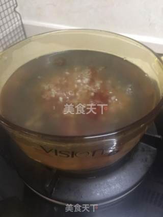 Peach Gum Coconut Sago recipe