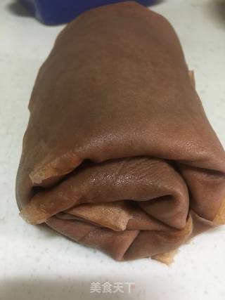 Net Red Cocoa Towel Roll recipe