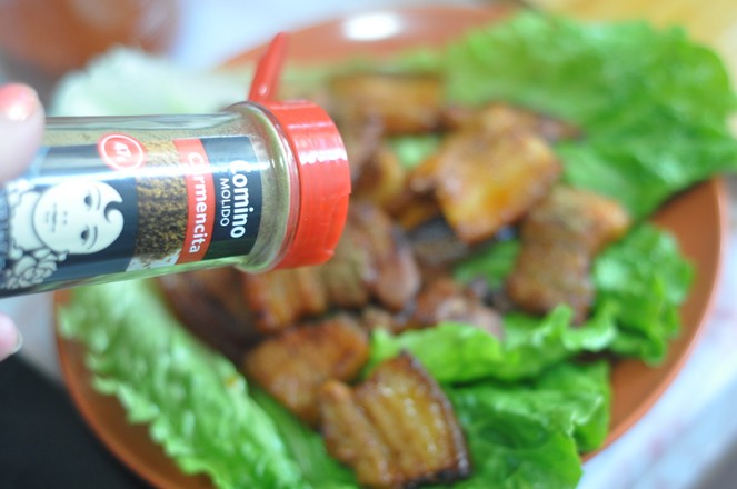 Roasted Pork Belly with Cumin recipe