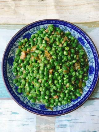 Stir-fried Peas with Pickled Vegetables and Minced Meat recipe