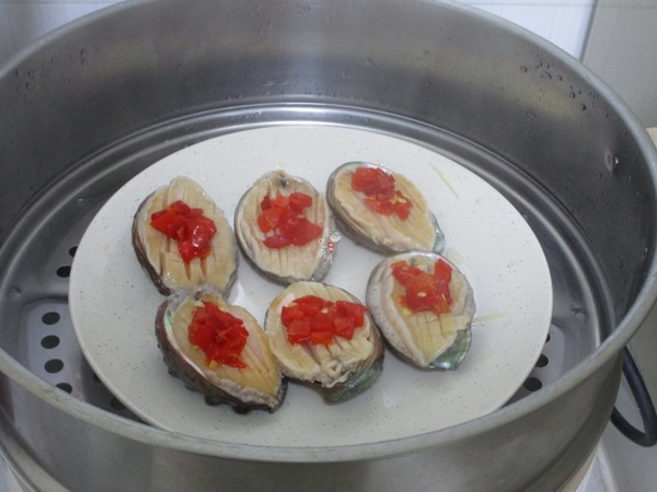 Steamed Abalone with Enoki Mushroom recipe