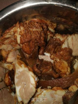 Braised Pork and Carrots Sautéed and Dried recipe