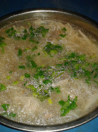Enoki Mushroom Pork Loin Soup