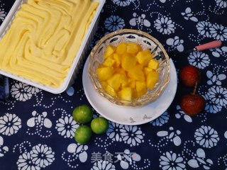 Peach Yogurt Ice Cream recipe