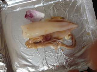 Grilled Squid with Onions recipe