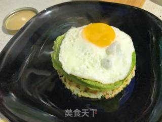 Double Chicken Rice Burger recipe