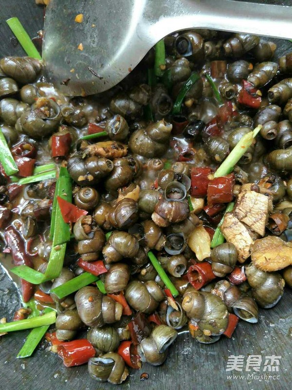 Fried Snails recipe