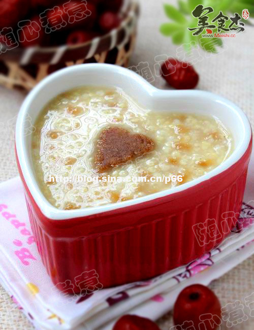 Jujube Millet Congee recipe