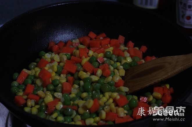 Fried Rice with Xo Sauce recipe