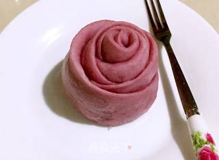 Colorful Rose Buns recipe