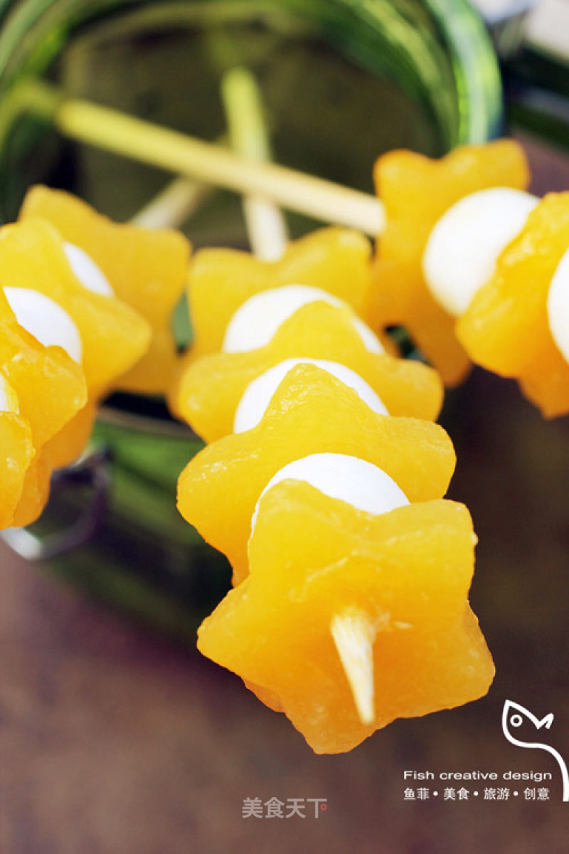 Pumpkin Marshmallow Skewers recipe