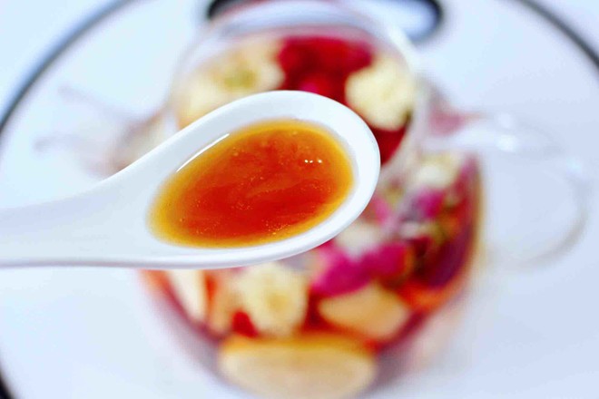 Fruit Hot Flower Tea recipe