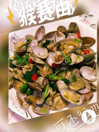 Spicy Fried Flower Clam recipe