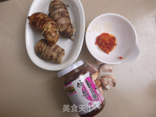 Steamed Taro with Sauce recipe