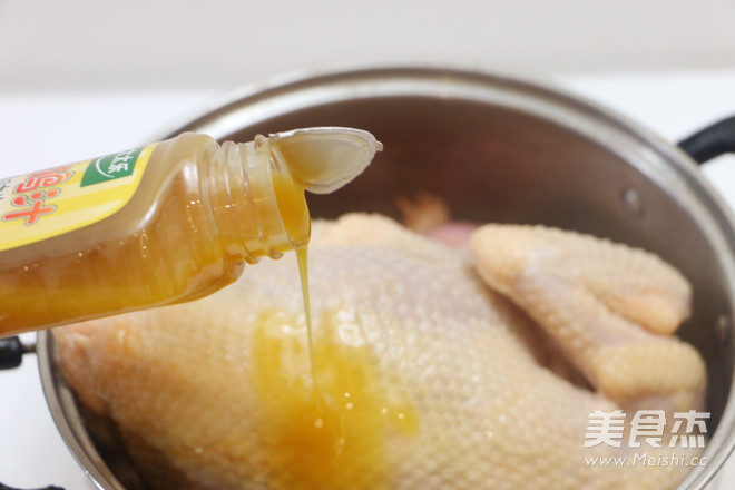 Cantonese Style Steamed Chicken recipe